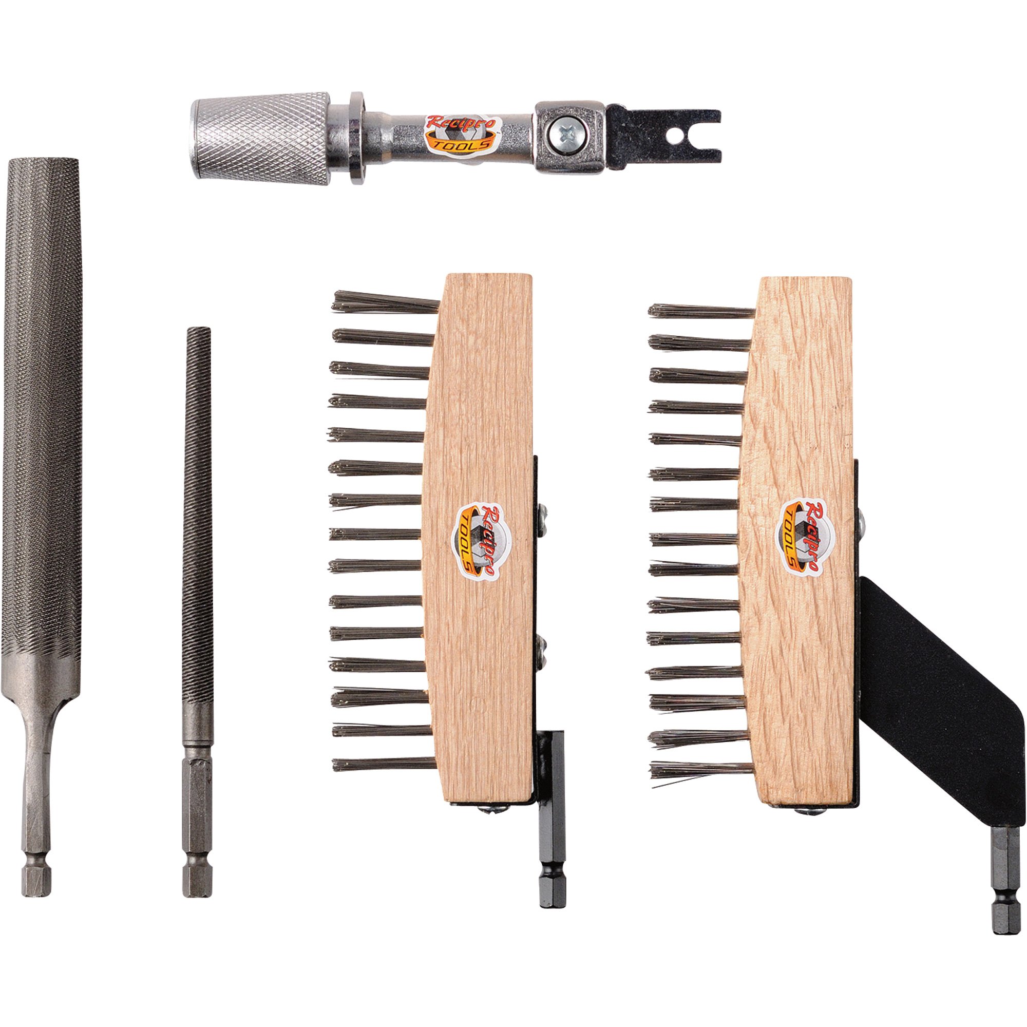 Recipro Tools Reciprocating Saw Accessory Kit — Brushes, Model# RCT-208-MK